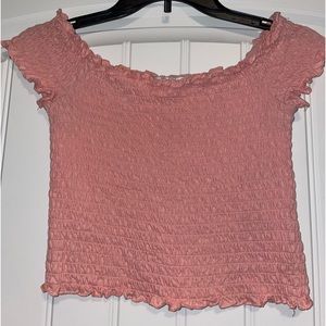 Pink SO brand crop tube top from Kohls. Size small